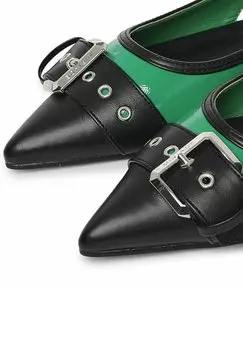 Балетки Metropolitan Miriade, зеленый