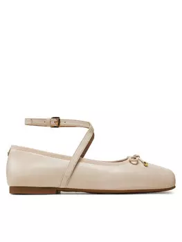 Балетки Michael Kors Collette Leather Ballet Flat 40T4CTFP1L Beis, бежевый