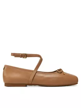 Балетки Michael Kors Collette Leather Ballet Flat 40T4CTFP1L, коричневый