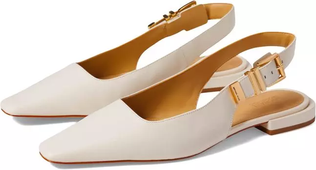 Балетки MICHAEL Michael Kors Darrington Sling Flat, цвет Light Cream