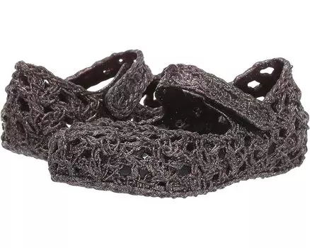 Балетки Mini Melissa Mini Melissa Campa 02, цвет Black Glitter