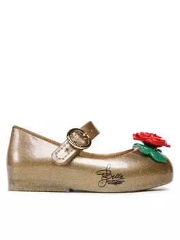 Балетки Mini Melissa Sweet Love+Disney 33447 Melissa, золотой