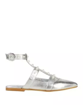 Балетки Monnalisa, серебро