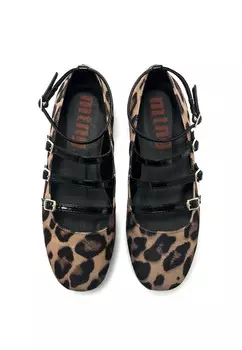 Балетки mtng, коричневый