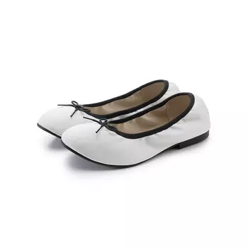 Балетки Muji с бантиком, зеленый