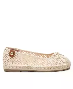 Балетки на платформе с плетеным узором Refresh Comfort женские XTI, коричневый/бежевый