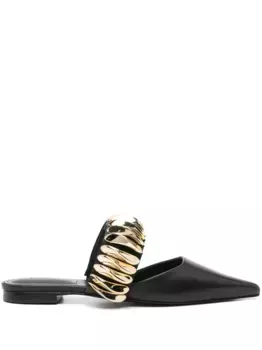 Балетки на плоской подошве Simkhai, черный