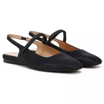 Балетки на ремешке со шлепкой Connie mary jane от Naturalizer, navy leather