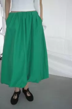 Балетки на шнуровке ZARA, черный