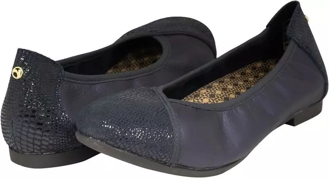 Балетки Nairobi Revere, цвет Navy Lizard/Sapphire