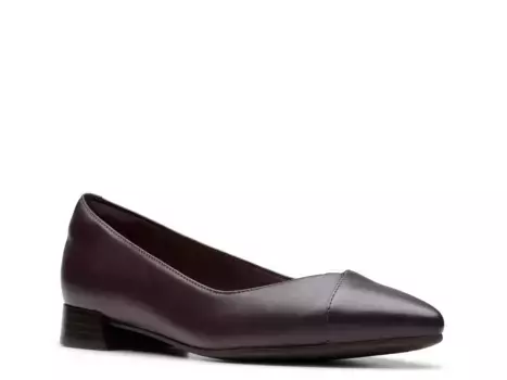 Балетки Natalyn Wish Flat Clarks, темно-фиолетовый