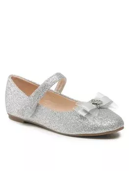 Балетки Nelli Blu, серебряный