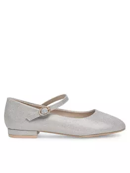 Балетки Nelli Blu, серебряный