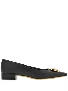 Балетки New Vara Ferragamo, черный