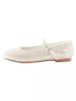Балетки Next Ballet Flats, серебряный