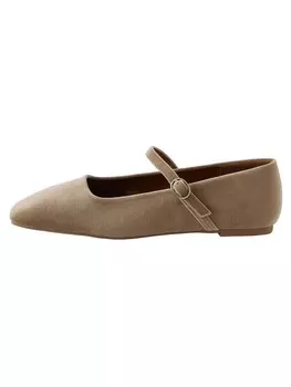 Балетки Next Ballet Flats with Strap Forever Comfort, зеленый