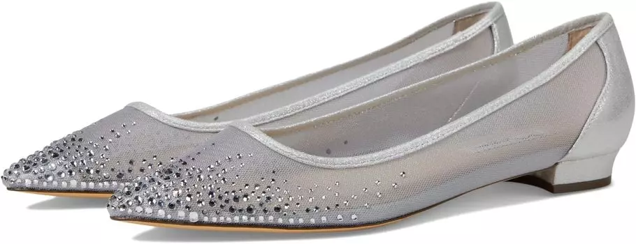 Балетки Nina Wendi, серебряный