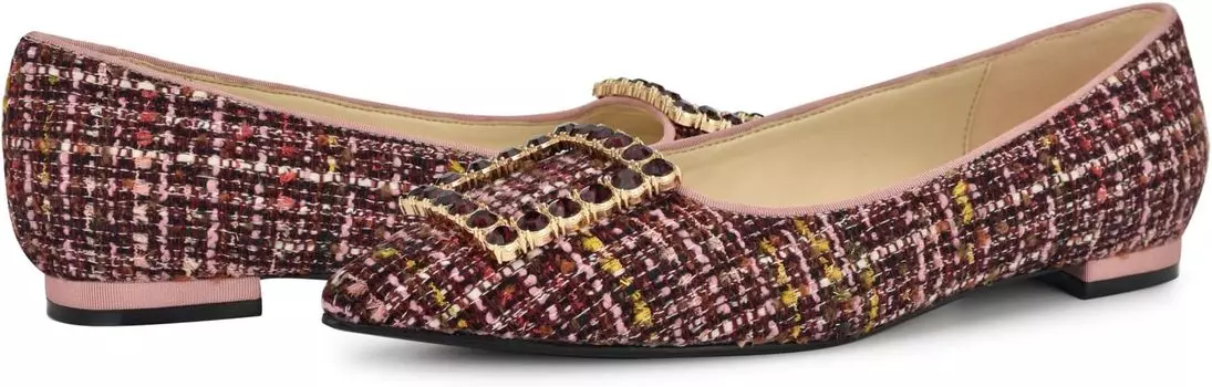 Балетки Nine West Jesikes, цвет Pink Tweed Multi