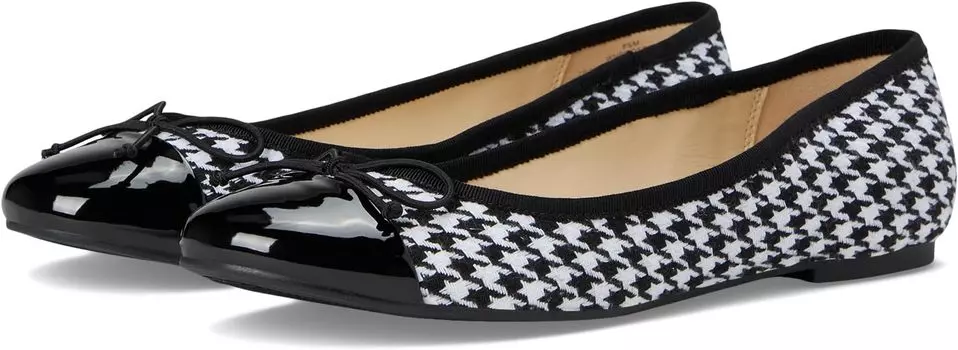Балетки Nine West Prosep, цвет Black/White Houndstooth Multi
