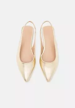 Балетки Onlaura Slingback Only, золото