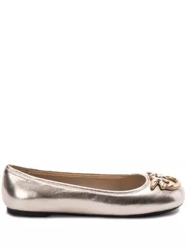 Балетки PINKO Gioia 03, серебряный