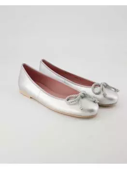 Балетки Pretty Ballerinas, серебряный
