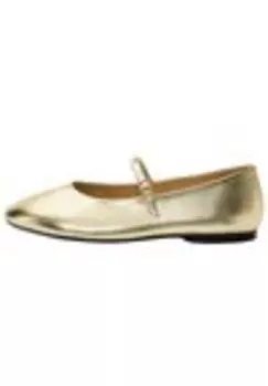 Балетки Pull&Bear, золотой