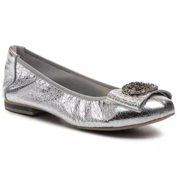 Балетки R.Polaski, серебро