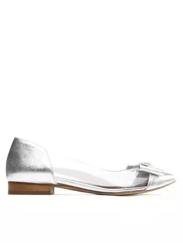 Балетки R.Polaski, серебро