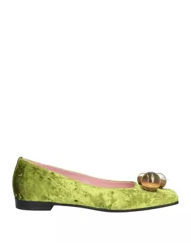 Балетки Ras, светло-зеленый