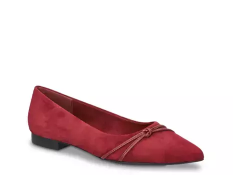 Балетки Rhea Flat Bella Vita, бордовый