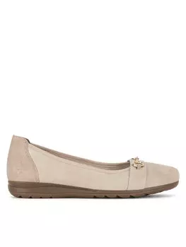 Балетки Rieker, бежевый