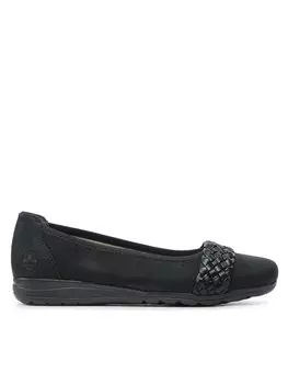 Балетки Rieker, черный