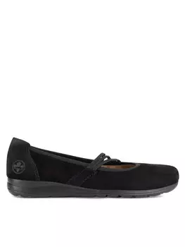 Балетки Rieker, черный