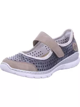 Балетки rieker, синий