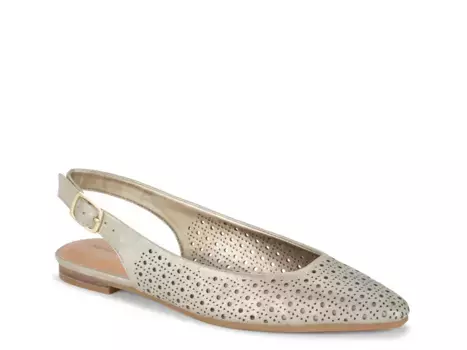 Балетки Riva Flat Baretraps, цвет champagne