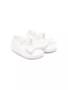 Балетки с бантом Colorichiari, белый