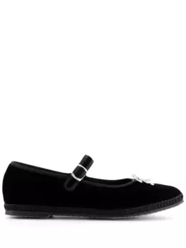 Балетки с бантом Giambattista Valli, черный