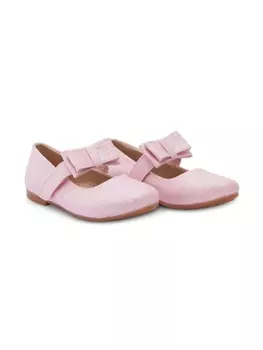 Балетки с бантом Tulleen, розовый