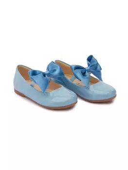 Балетки с бантом Tulleen, синий