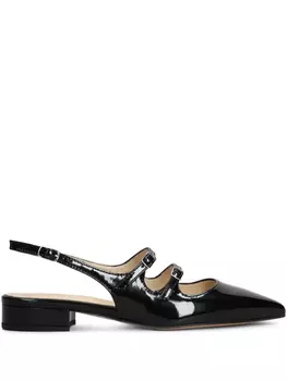 Балетки с лакированной отделкой Anna F., черный