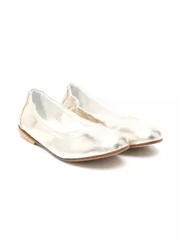 Балетки с металлическим покрытием MONTELPARE TRADITION, золотой