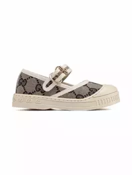 Балетки с монограммой GG Gucci, мультиколор
