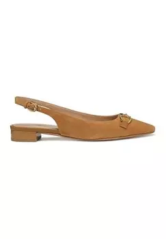 Балетки с открытой пяткой GISELDA15 Geox, цвет Cognac