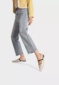 Балетки с открытой пяткой Queen Helena, бежевый