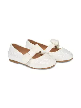 Балетки с пайетками Age of Innocence, белый