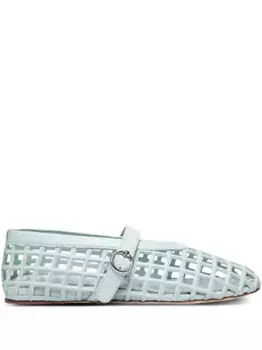 Балетки с пряжками 3juin, синий