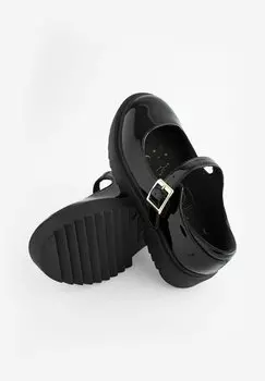 Балетки с пряжкой CHUNKY MARY JANE SCHOOL Next, черный