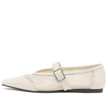 Балетки с пряжкой Wiolette из сетки Vagabond Shoemakers, белый