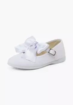 Балетки с ремешками CEREMONIA LAZO Pisamonas, белый